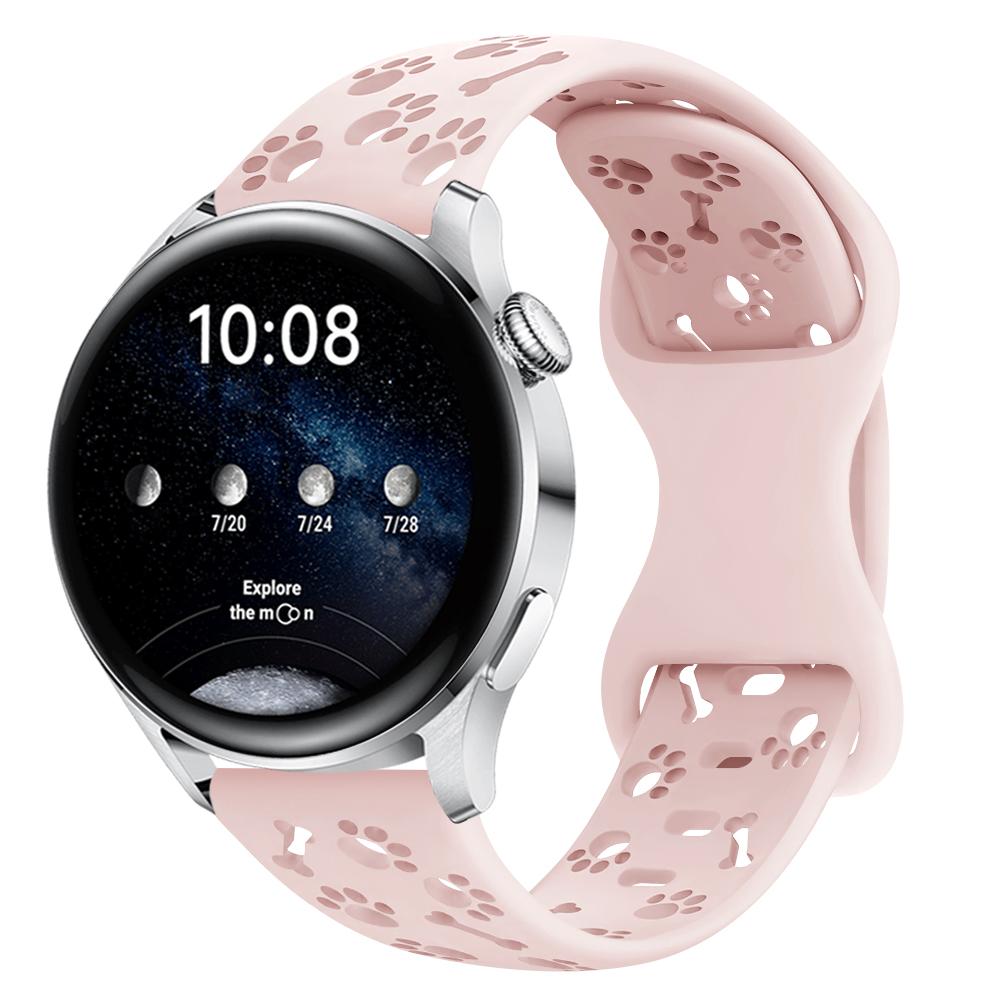 Engraved Watch Band, Soft Breathable Sport Strap 18/20/22MM Compatible with Amazfit Huawei Samsung oppo xiaomi