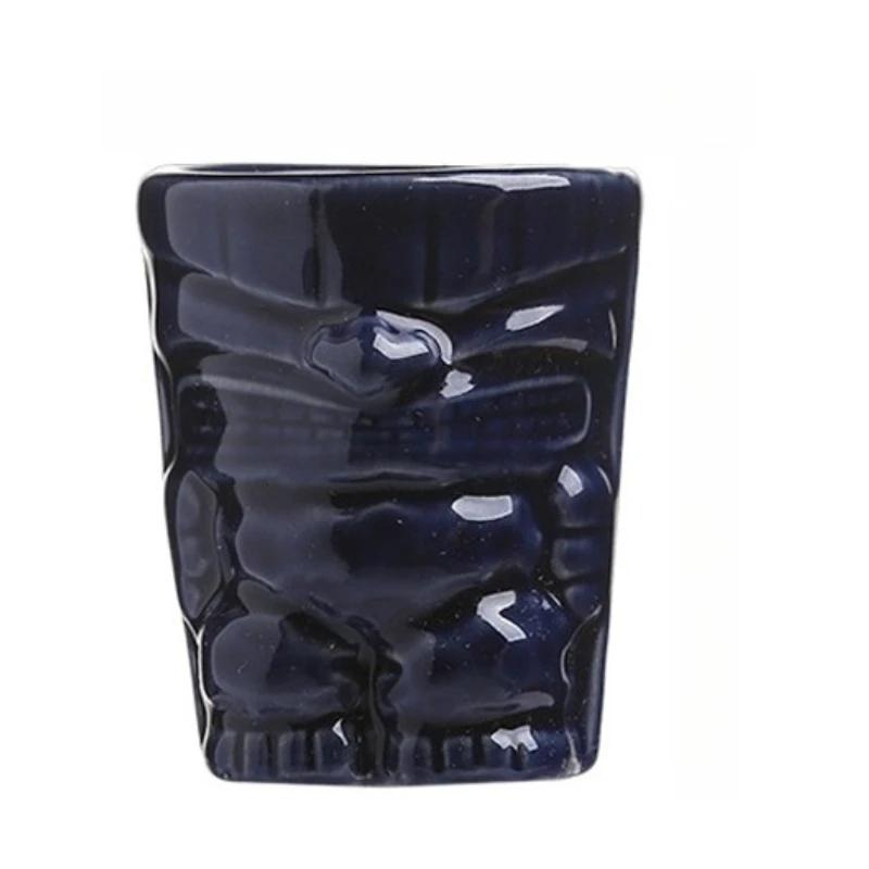 Wine Mug Halloween Gift Hawaiian Cocktail Cups Bar Tools Home Drinkware Cup Creative Ceramic Mug Party Tiki Mug Christmas Gift