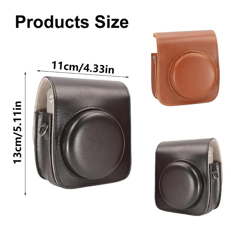 Carrying Storage Bag with Removable Adjustable Strap Camera Shoulder Bag Scratch Resistant for 90 Film Photo Camera