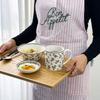 TWIG NEWYORK Pink Striped One-Piece Apron