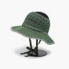 Women's Beachwear Strap Detail Slit Sun Cap
