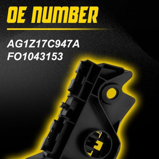 Passenger Bumper Bracket For 2010 2011 2012 13- Ford Taurus Front Right EXV