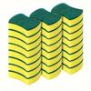 Reusable Cleaning Brush Double-Sided Scouring Pad Dishwashing Sponge  Household Cleaning Tools
