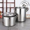 Large Capacity Stockpot Thickening Soup Bucket New Stew Pot  Restaurant