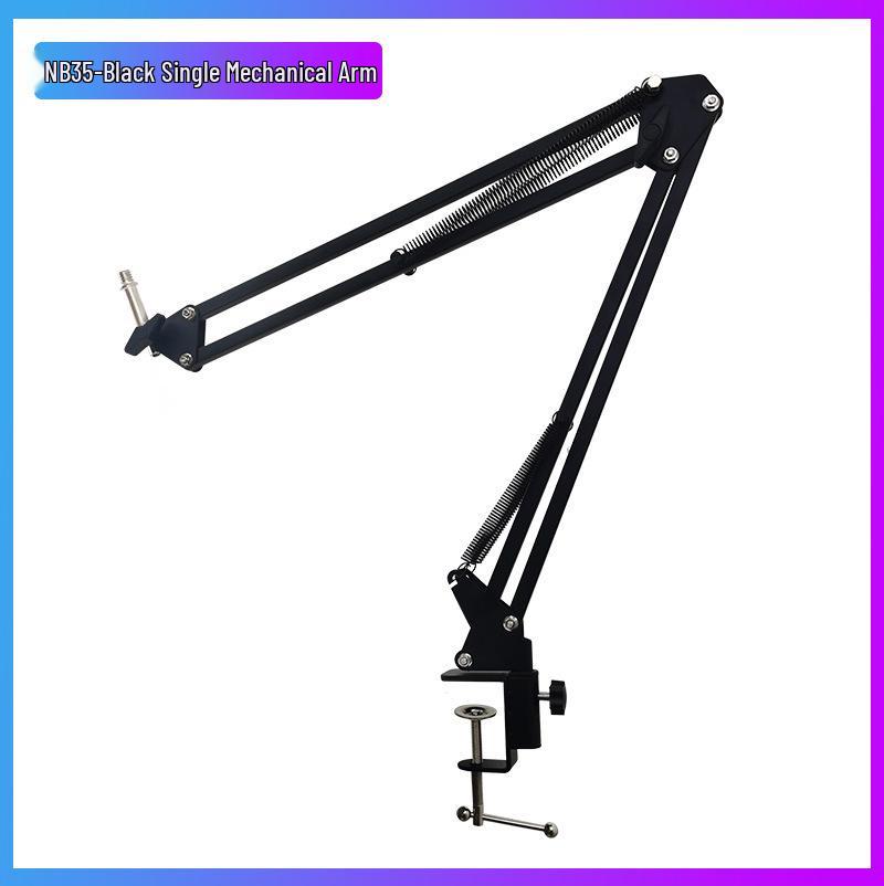 

Универсальная складная микрофонная стойка-пантограф NB35 с зажимом для настольной прямой трансляции.