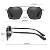 New Cool Men's Driving Sunglasses Retro  Men Sun Glasses Driving With UV Blocking Protective Glasses UV400 Gafas De Sol