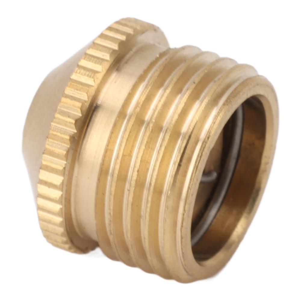 5PCS Fine Mist Fogging Sprinkler Head Brass Garden Cooling System Nozzles Outdoor Watering G1/2