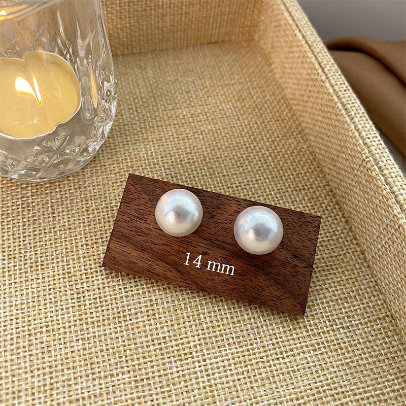 Premium pearl stud earrings design sense earrings temperament celebrity accessories trendy earrings explosion