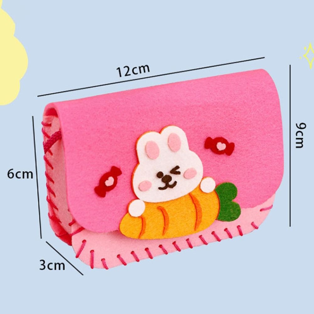 Cartoon Handmade Bag Crafts Art DIY Handbag Gift Crossbody Bag