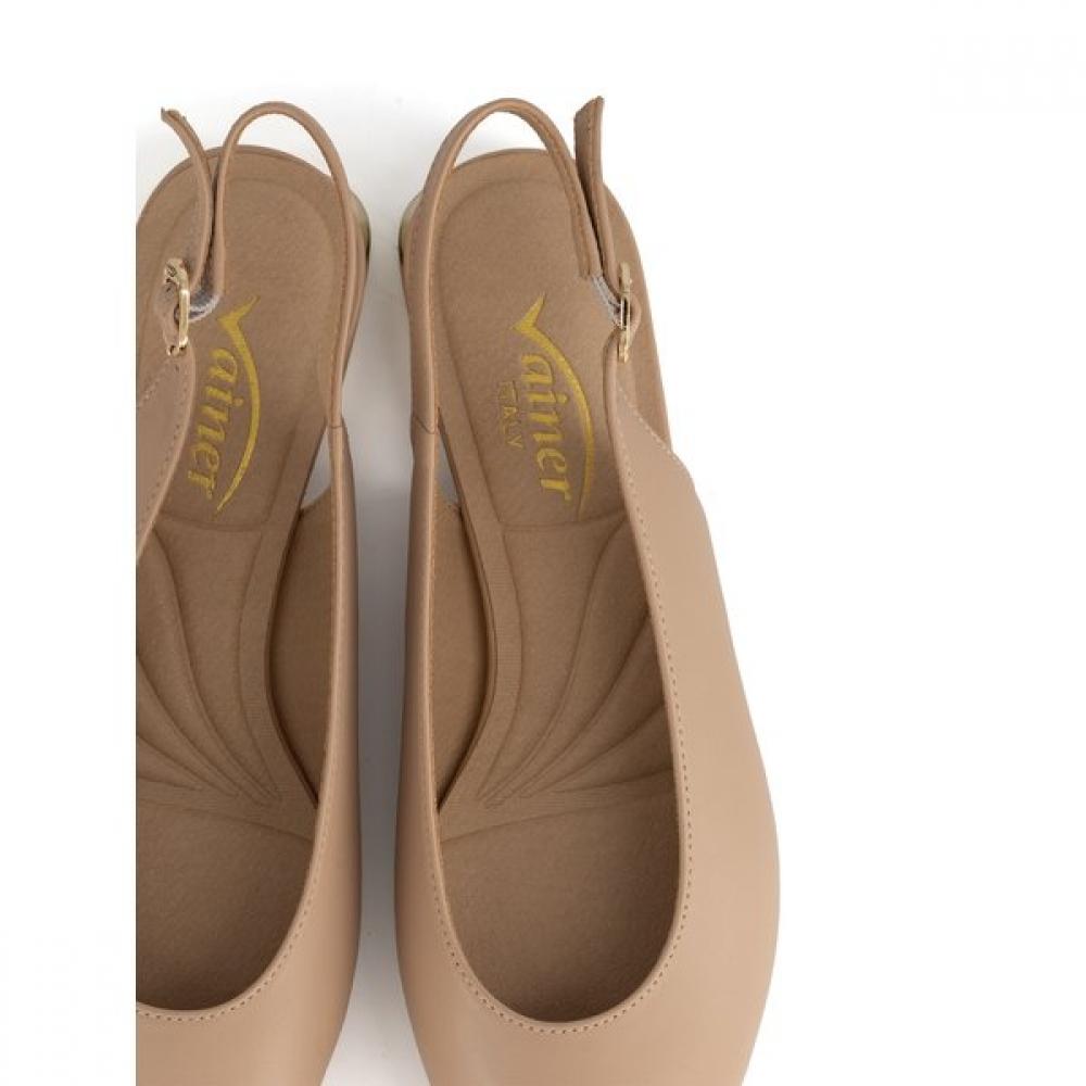 VAINER Różowe Damskie Czółenka Slingback C121a