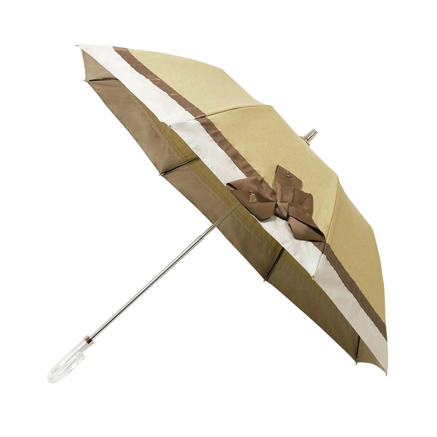 

Moonbat en Складной Премиум Легкий и Теплозащитный УФ Бежевый с Ювелирными Изделиями Номер Продукта [Lanvin Bleu] Женский Зонт от Солнца и Дождя, Защита, Защита, бежевый