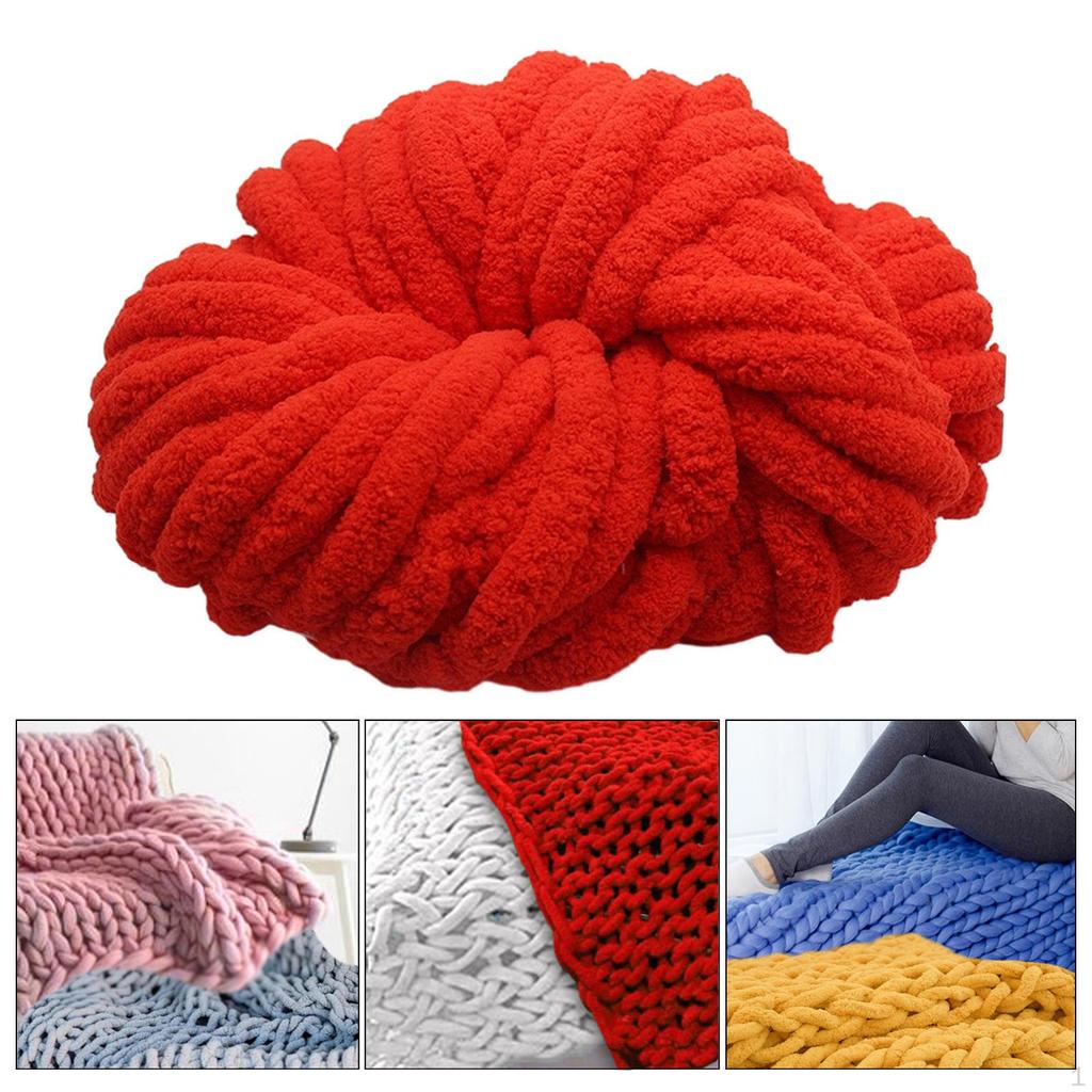 Chenille Yarn for Arm Knitting, Great Crafting Blankets and Cushions