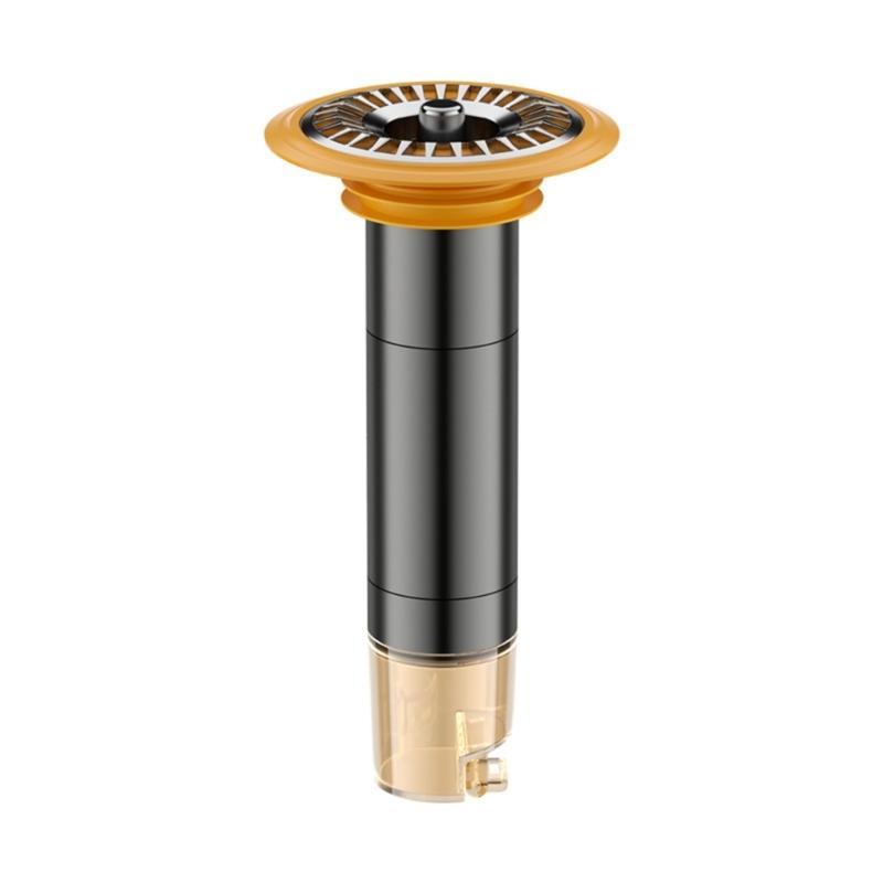 Upgrades Extended Floor Drain Cores  with Not  Odor Variable Length Sewer Extension Pipe Simple Installation for Bathrooms