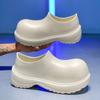 Baotou Halbschuhe mit dicker Sohle für Herren und Damen, Oberbekleidung, Frühling und Sommer, Neue rutschfeste wasserdichte Kochschuhe, Sandalen mit breiter Zehenpartie