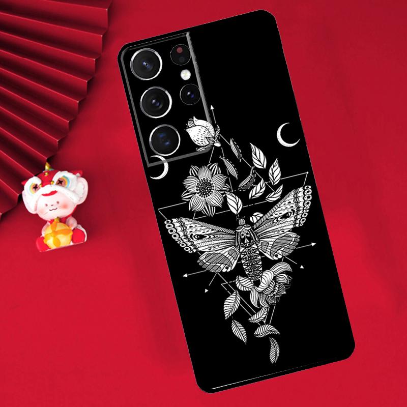 

Occult Witchcraft Moon Gothic Witch Case For Samsung Galaxy S25 S26 Ultra S21 S22 S20 S23 S24 Ultra Plus S10 S25 FE Cover Funda Galaxy S26