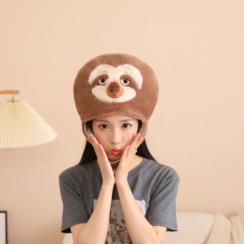 Halloweenská rychlá lenochodí kapuce, fotorekvizity, kreslená kapuce, fotorekvizity, rekvizity pro vystoupení