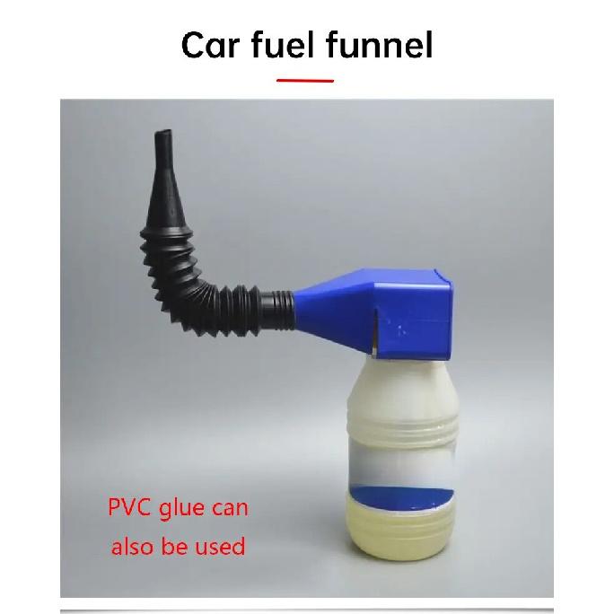 Plastic Car Motorcycle Refueling Gasoline Engine Oil Funnel Filter Conveying Tool Oil Change Funnel Accessories Mass Air Flow 3