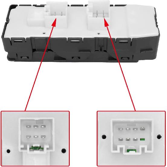Driver Side Master Power Window Switch for Dodge Avenger Magnum Charger 2008-2013; for Chrysler 200 300 Sebring 07-13; for Jeep Compass Patriot