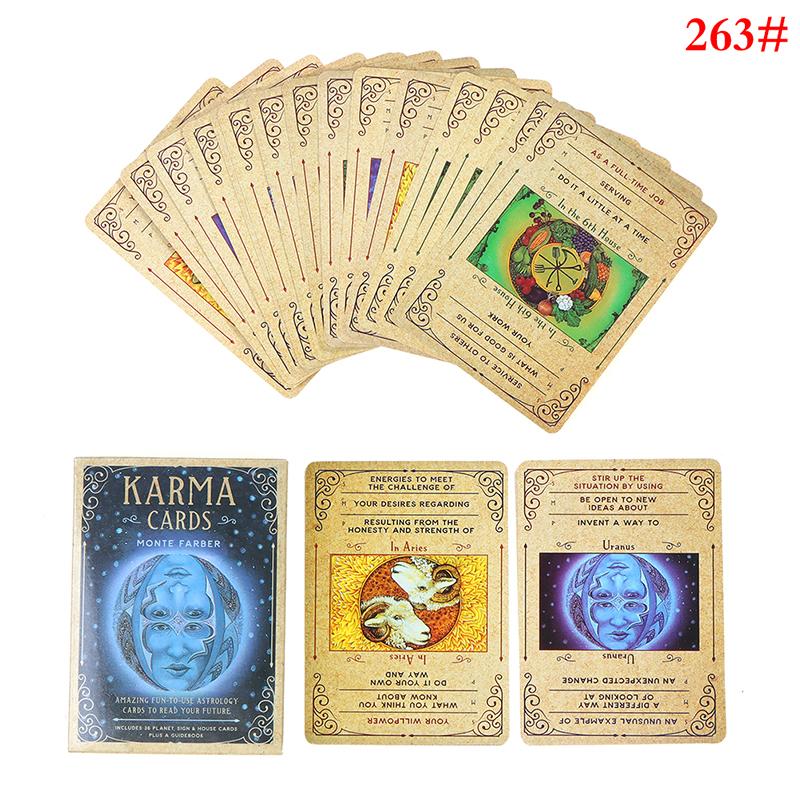 1Set Vintage Version Tarot Tischspiel Tarotkarten