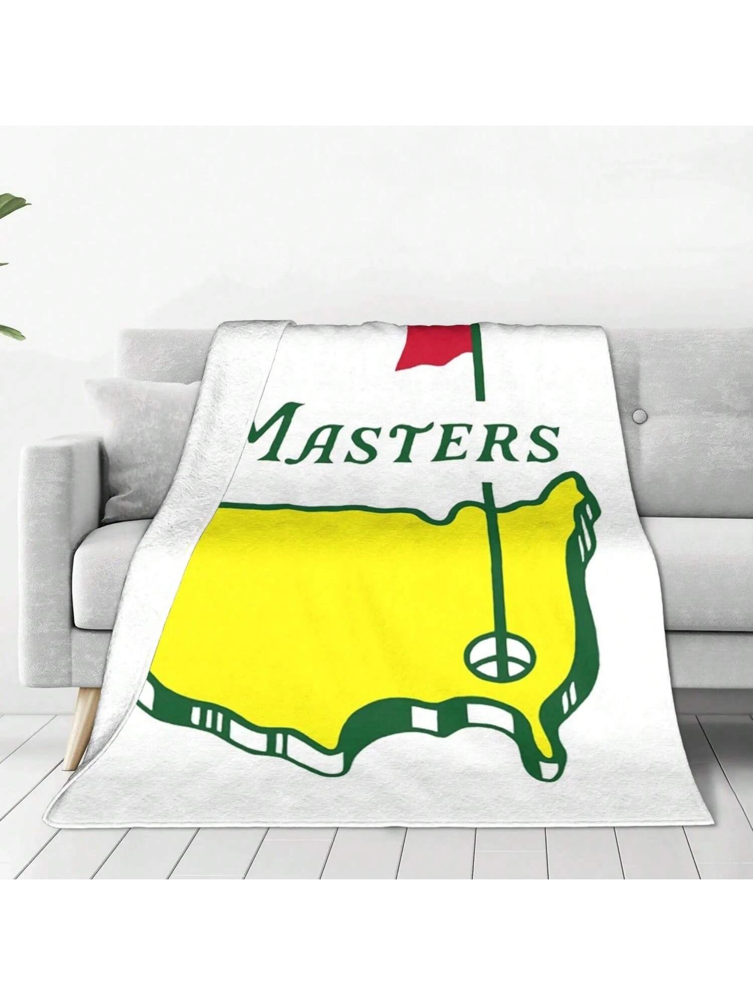 Masters The Masters 2022 Augusta National Au Blanket Fleece Sofa Throw Blanket For Home Bedroom Office Throws Bedspread Quilt 75X95CM