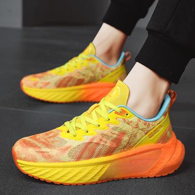 Marathon Running Shoes Soft Sole Cushioning Men's and Women's Mesh Training Running Shoes Rebound Putian Sports Students Sports Shoes Men's Models