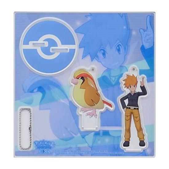 Pokemon Center Original Acrylic Stand Key Holder TRAINERS Salon Green Pidgeot Cash on Delivery Not Available