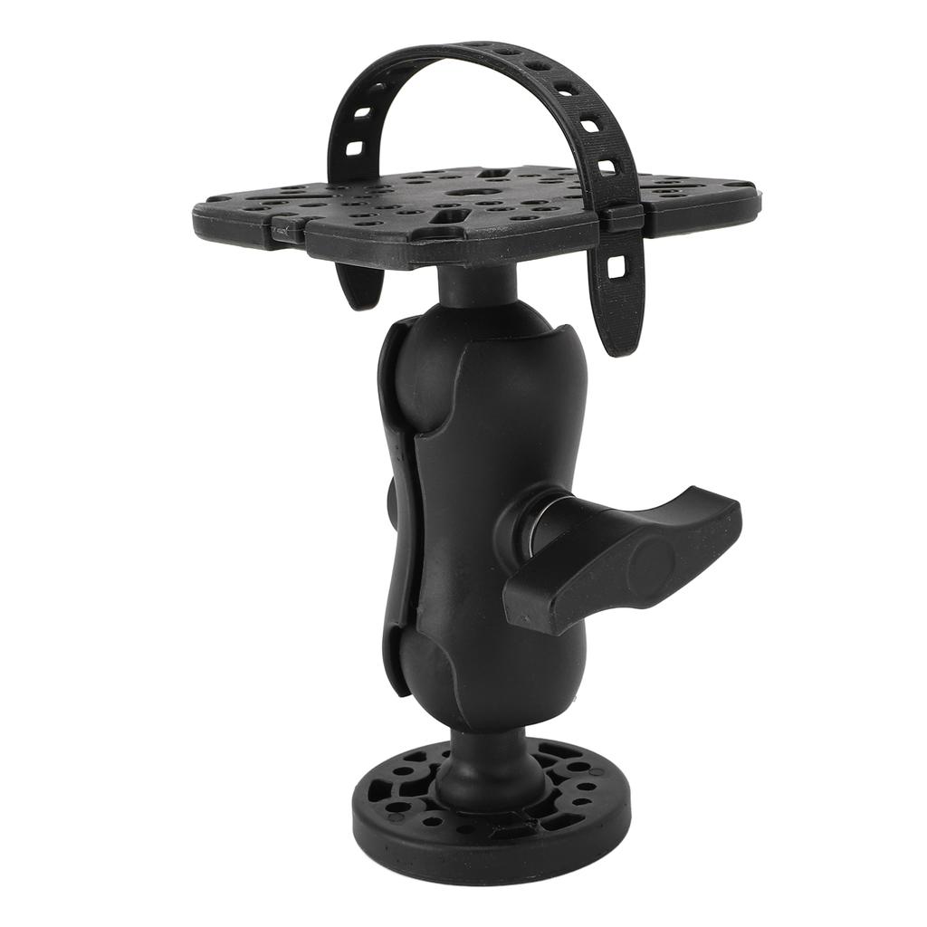Fish Finder Mount Nylon Silicone Stable Clamping Ball Swivel Design Universal Marine Electronics Mou