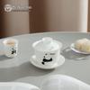 Nanshan Mr. Hand-Painted Ceramic Panda Gongfu Gaiwan Tea Set