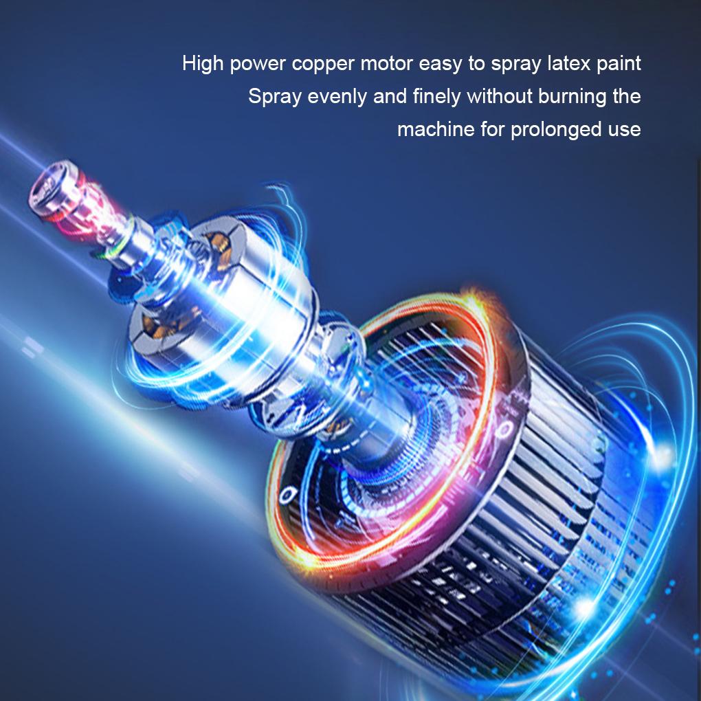 Transform Space With Professional-Grade Cordless Paint Sprayer Portable And Wide Application