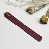 PU Leather Bookmarks Set Decorative Bookmarks Book Page Holder Gifting For Book Lovers Teachers Students Reading Aid