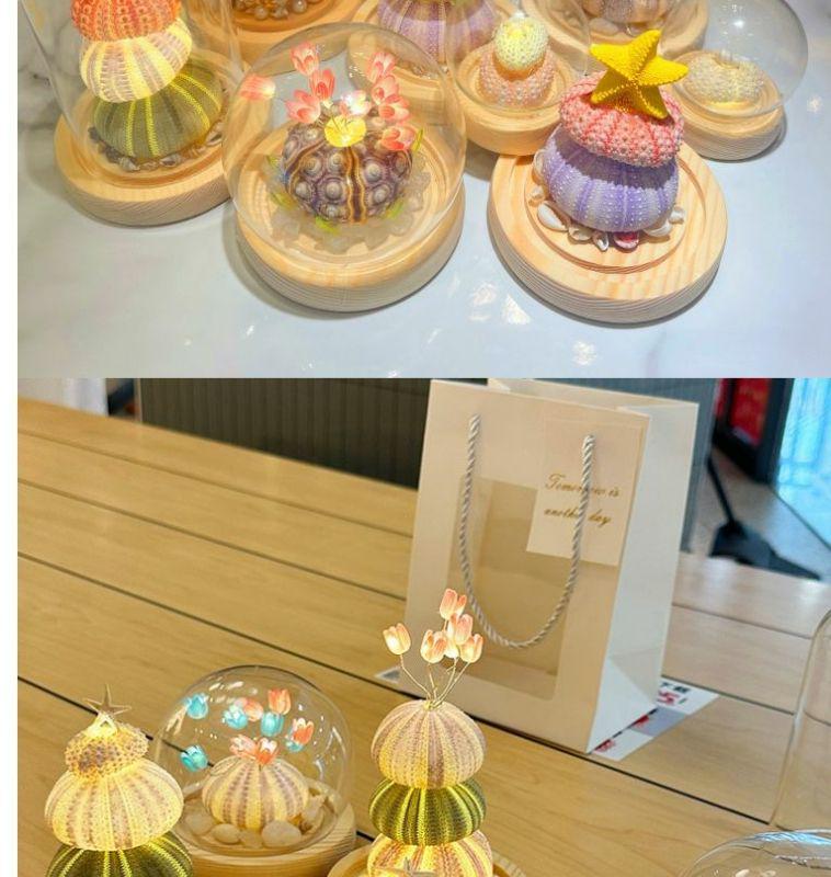 DIY Luminous Sea Urchin Night Light Kit - Birthday Gift for Girlfriend