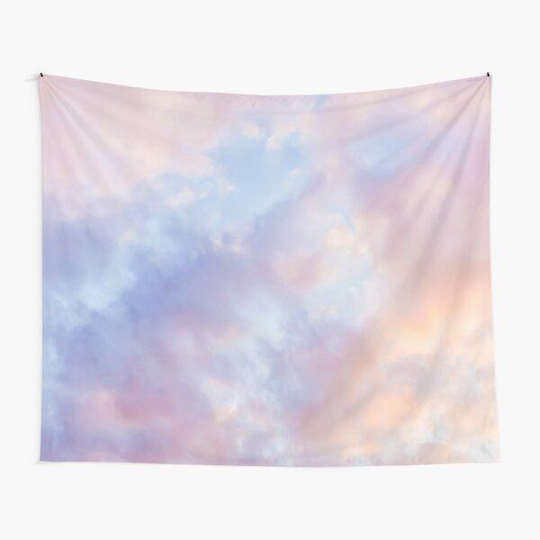 Pink Sky Tapestry Decor Cute Tapestry Pink Sky Cloud Air Backdrop Tapestry Wall Hanging for Home Living Room Bedroom Dorm