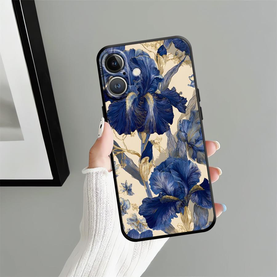 Beautiful Flowers Case for Apple iPhone 17 Pro Max 13 14 11 15 Pro 7 8 16 Air XR XS MAX 12 Funda Phone Cover