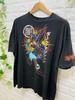 Vintage Yu-Gi-Oh Graphic Anime T-Shirt XXL Black Tultex Rare Tee