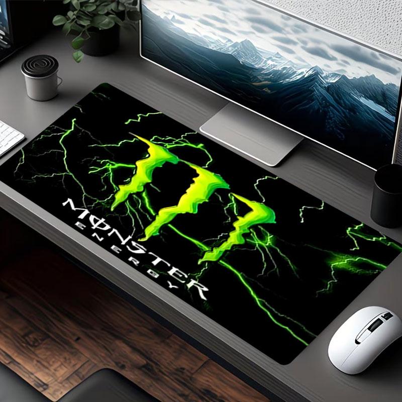 Monster Energy Print Mouse Pad, for Keyboard Pad Laptop PC Mat for Office Home Use, Desk Decor, Perfect Birthday Gift for Gamers