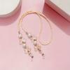 Adjustable Sunglasses Lanyard Strap Colorful Reading Glasses Eyeglass Chain Anti-slip Bead Splicing Necklace Headphone Chain
