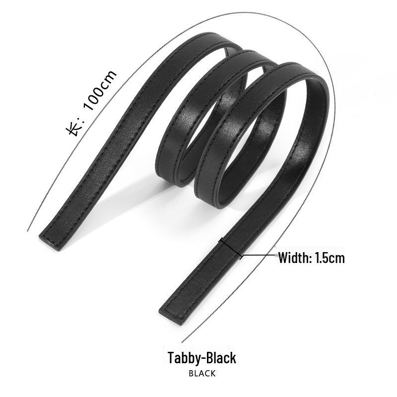 Paski ze skóry bydlęcej: D-63 Oryginalne Akcesoria Bagażowe DIY - Opcje Płaskie, Krzyżowe, Tkane Liczi