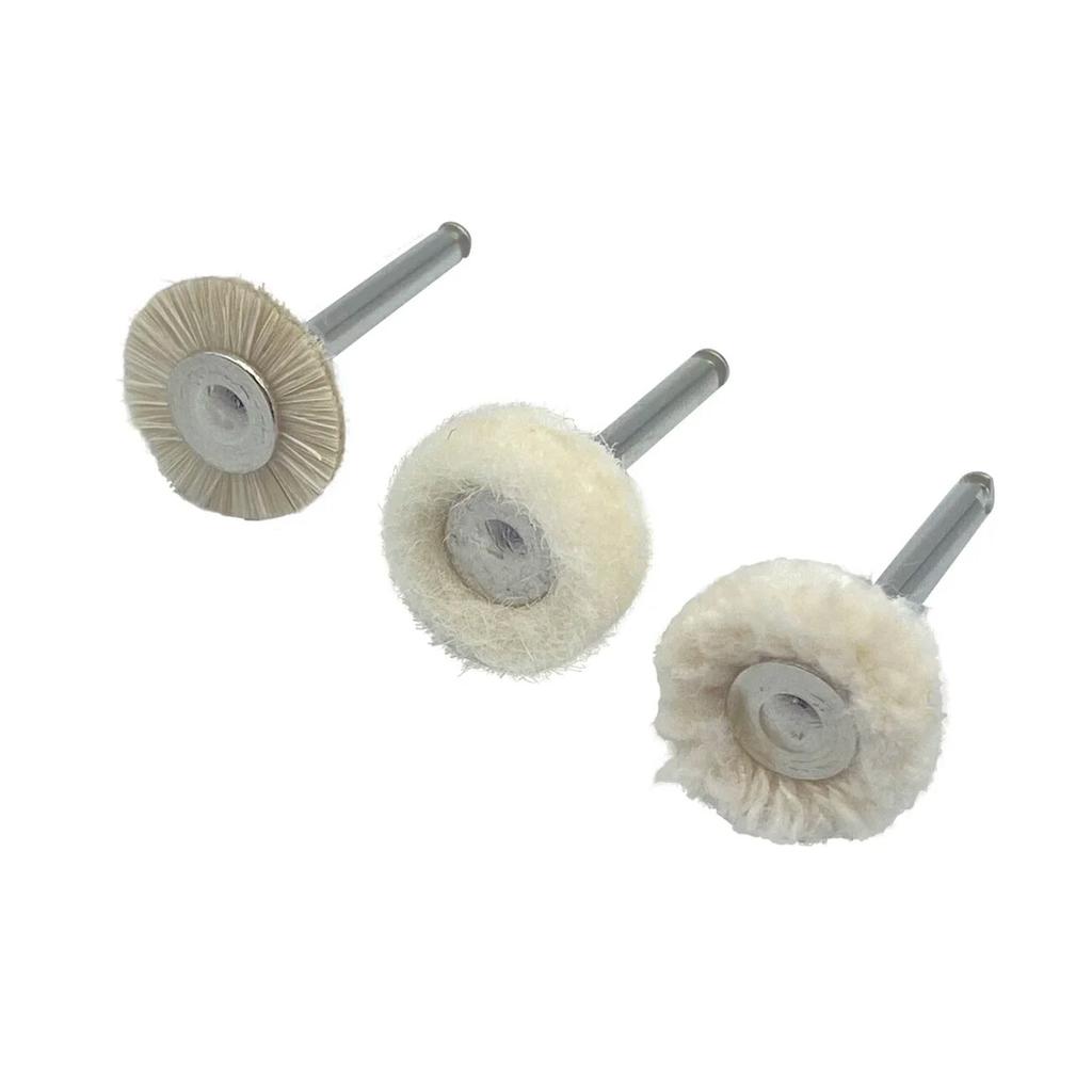 6pcs/Pack Dental Rubber Polisher Composite Flat Dental Polishing Brush Resin Polishing Diamond System RA Disc 14mm Wheel Kit