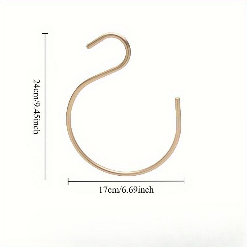 

2pcs Aluminum Cap Rack, Hat Hangers For Closet, Space Aluminium Hat Organizer, Crossbar Hanging Hooks For Hats Towels Scarf