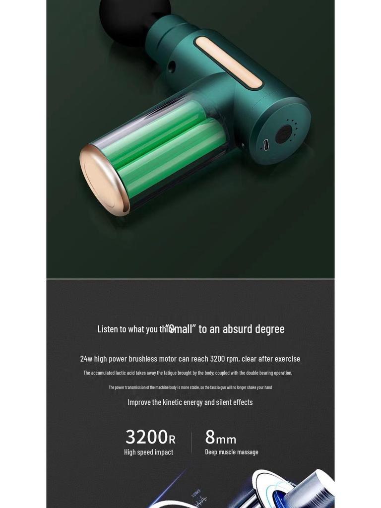 Compact Electric Muscle and Cervical Spine Massager