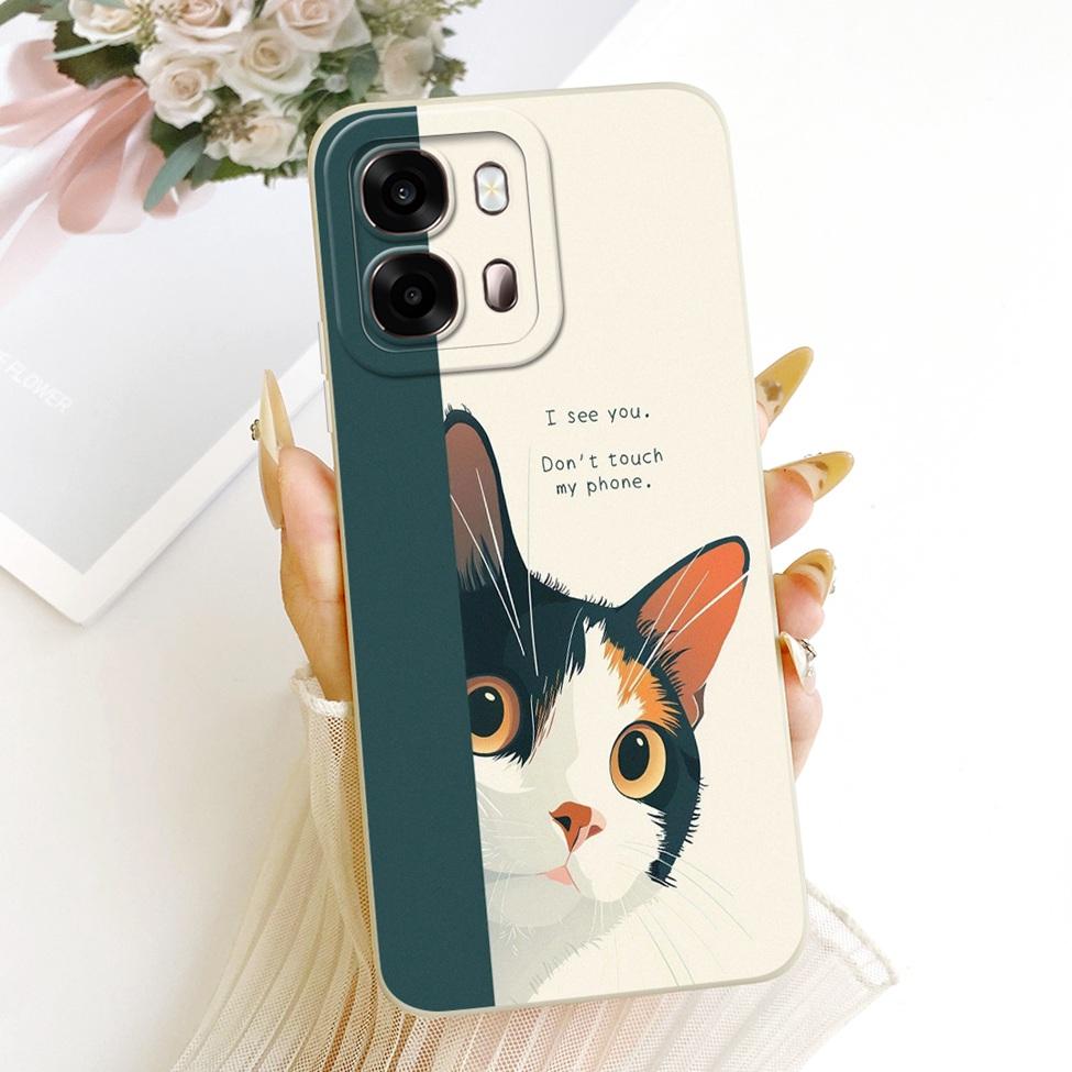 For Oppo A6s 4G CPH2815 Casing For Oppo A6s 5G CPH2789 Case Cover Luxury Fashion Cute Cartoon Funny Painted Silicone Phone Case