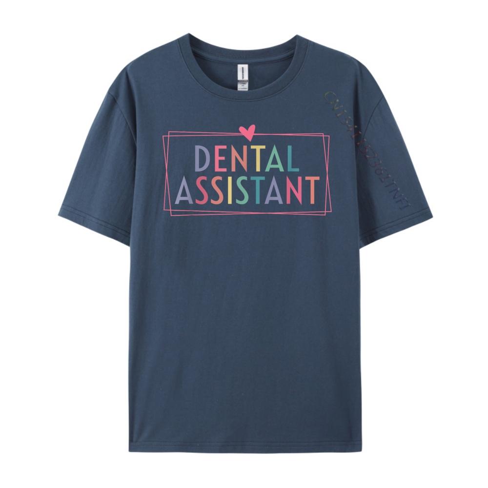 

Dental Assistant Dental Hygienist Dentist Appreciation Black T Shirt Mens T Shirt Japan Style 4XL