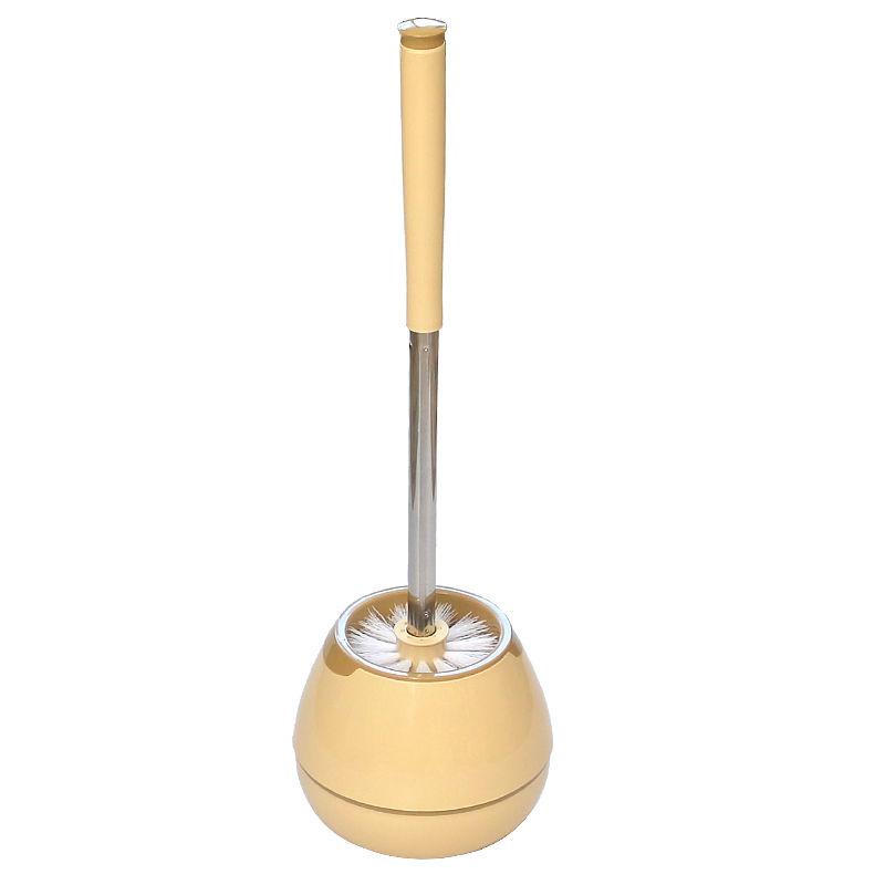 Vertical Toilet Brush with Base Household Bathroom Cleaning Brush Toilet Cleaning Brush Squat Toilet Brush Toilet Gap Brush