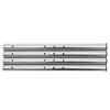 Stainless Steel Shelving, 2 Tier Adjustable Shelf Storage, Heavy Duty Shelving 60.2*15.7*3.5in For Storing And Displaying Goods