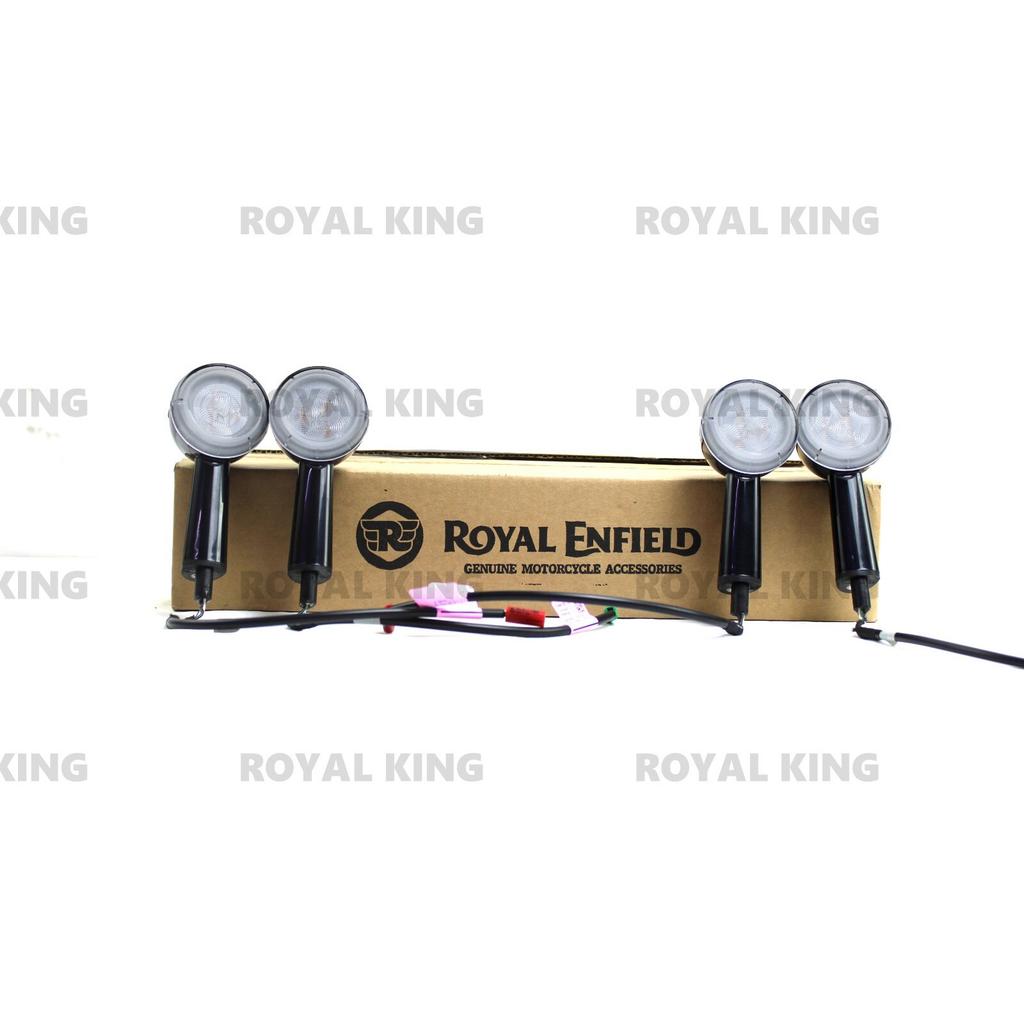 Royal Enfield Super Meteor & Classic 650 "Black LED Indicators"