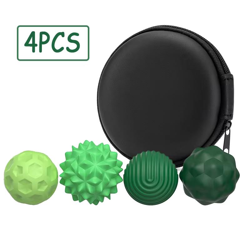 Silikon Magnetiske sanseballer Fidget Leke Bekymringsballer Autisme Beroligende Fitting Leke Barn Voksne Angst Lindring Stress Sensorisk Leke