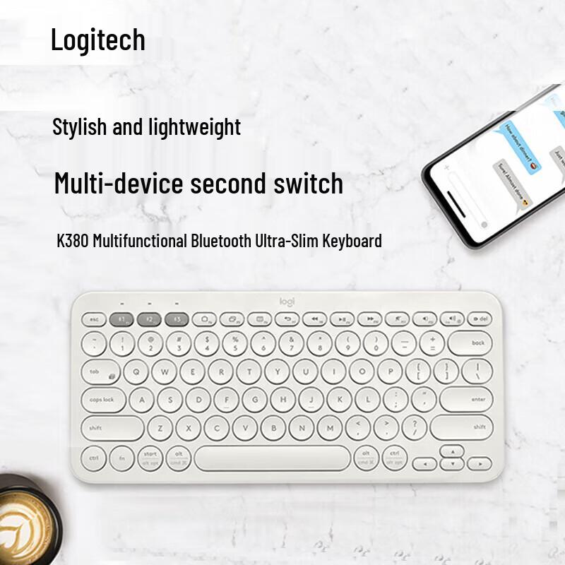 Logitech K380 Wireless Keyboard & Pebble M350 Mouse Combo
