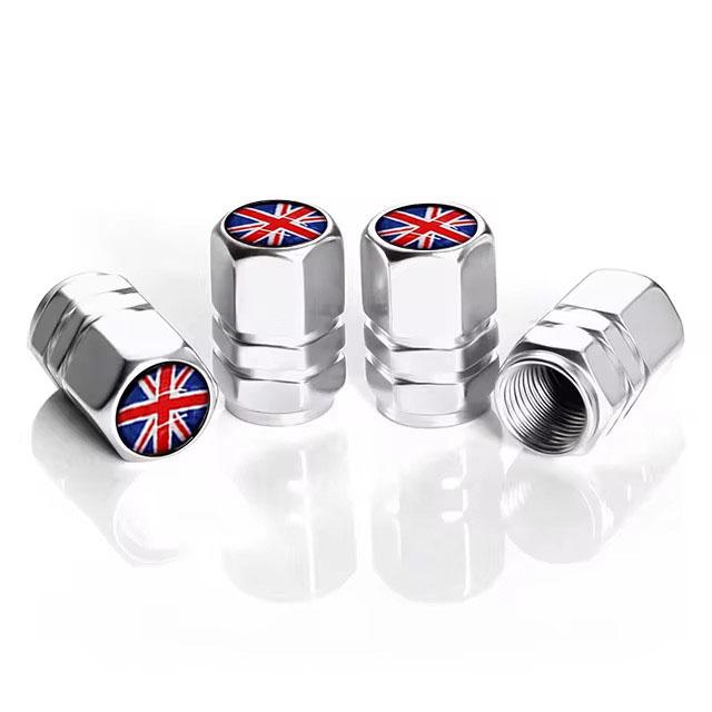 4pcs Aluminum Alloy Car Wheel Tire Valve Caps Tyre Rim Stem Covers Dustproof Tire Cap For Honda Toyota Seat VW Ford Accessories BT1