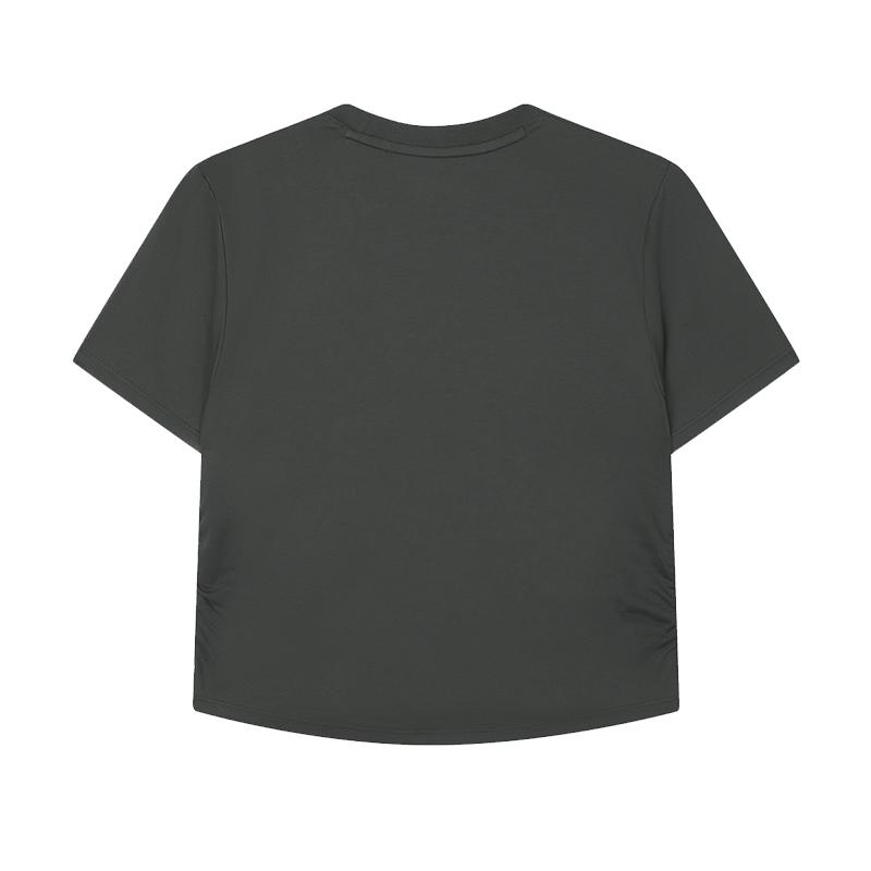 

New FILA ORIGINALE T Shirt Women s Cangjie Gray F11W429117FDY XS（155/76A）