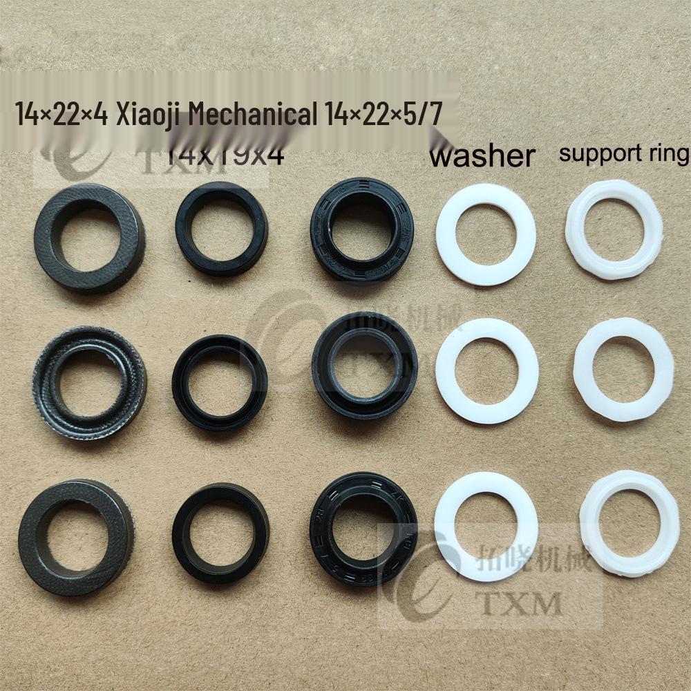 Kit di sigillatura e riparazione per idropulitrice ad altissima pressione: Testa Pompa, Morsetto, Panno, Stantuffo in Gomma e Paraolio
